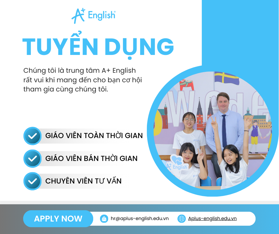 Tuyển dụng nhân viên Tư Vấn Tuyển Sinh